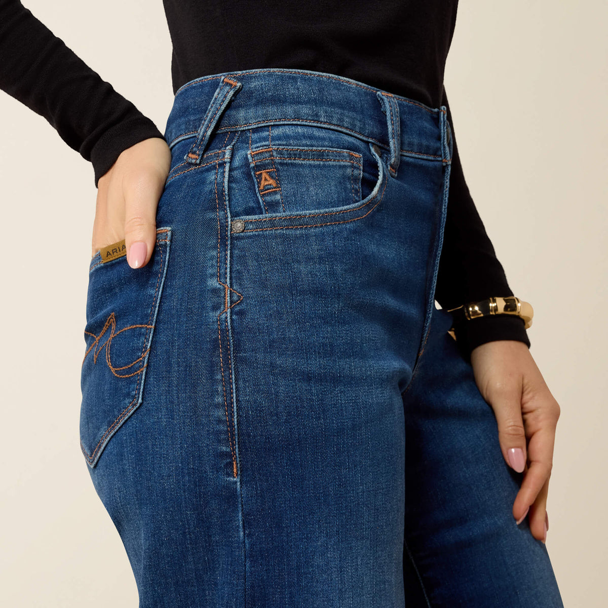 High Rise Revel Vilma Ultrastretch Wide Leg Jeans - US 9876