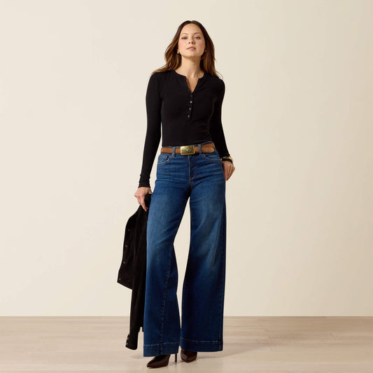 High Rise Revel Vilma Ultrastretch Wide Leg Jeans - US 9876