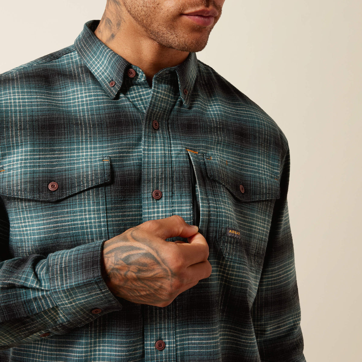 Rebar Flannel DuraStretch Work Shirt - US 7576