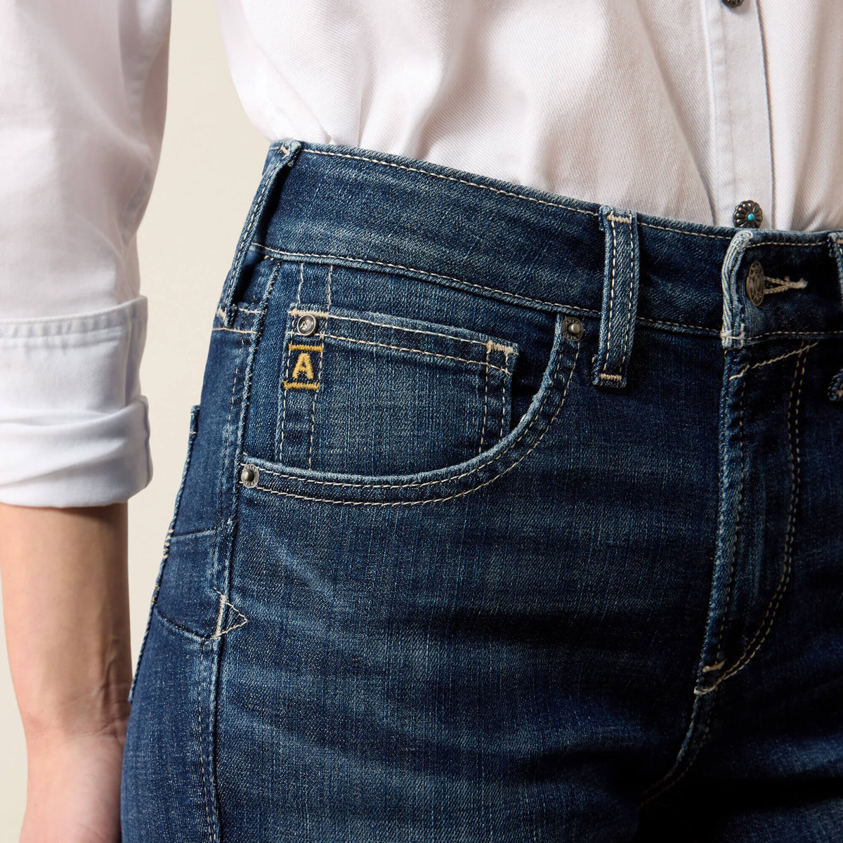 High Rise Mazie Boot Cut Jeans - US 1348