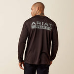 Rebar Heat Fighter Logo Long Sleeve T-Shirt - US 6784