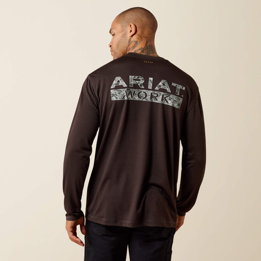 Rebar Heat Fighter Logo Long Sleeve T-Shirt - US 6784