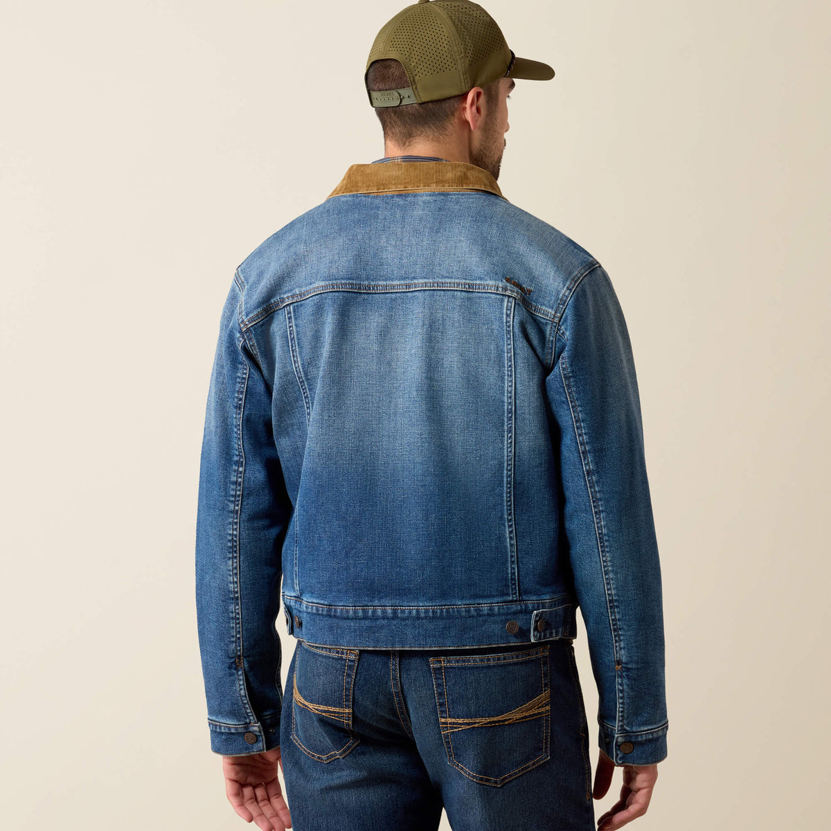 Flannel Lined Trucker Jacket - US 2585
