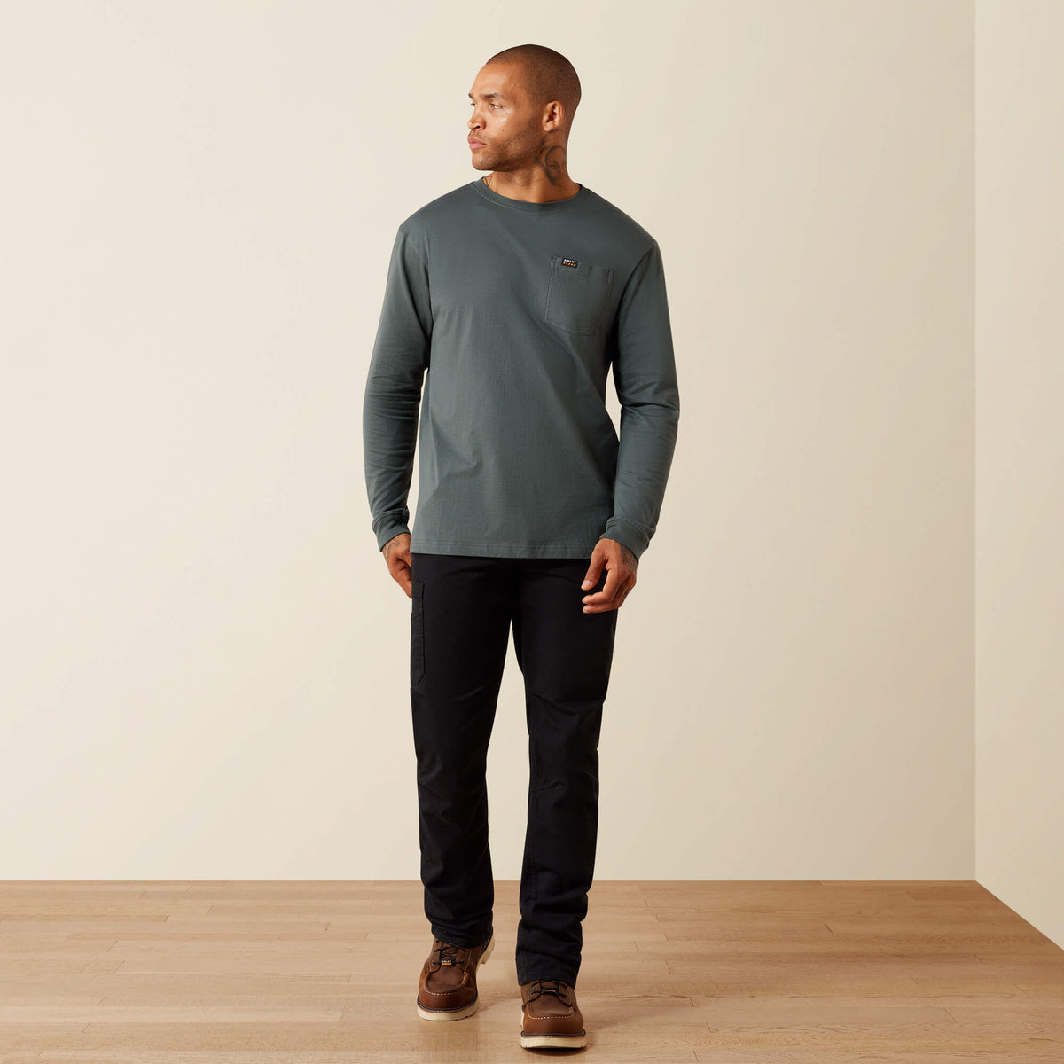 Rebar Cotton Strong Standard Logo Pocket T-Shirt - US 0067