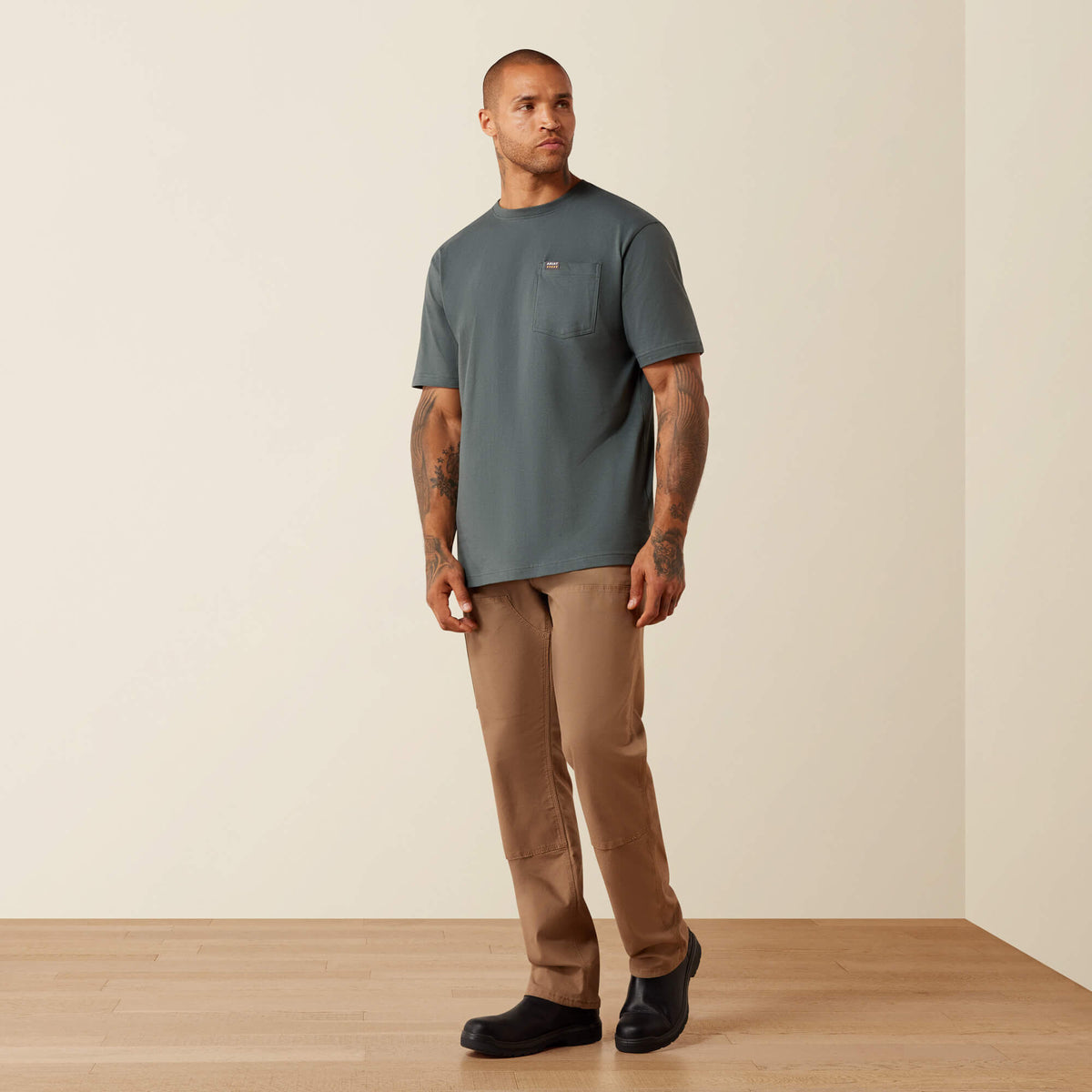 Rebar Cotton Strong Standard Pocket T-Shirt - US 9147