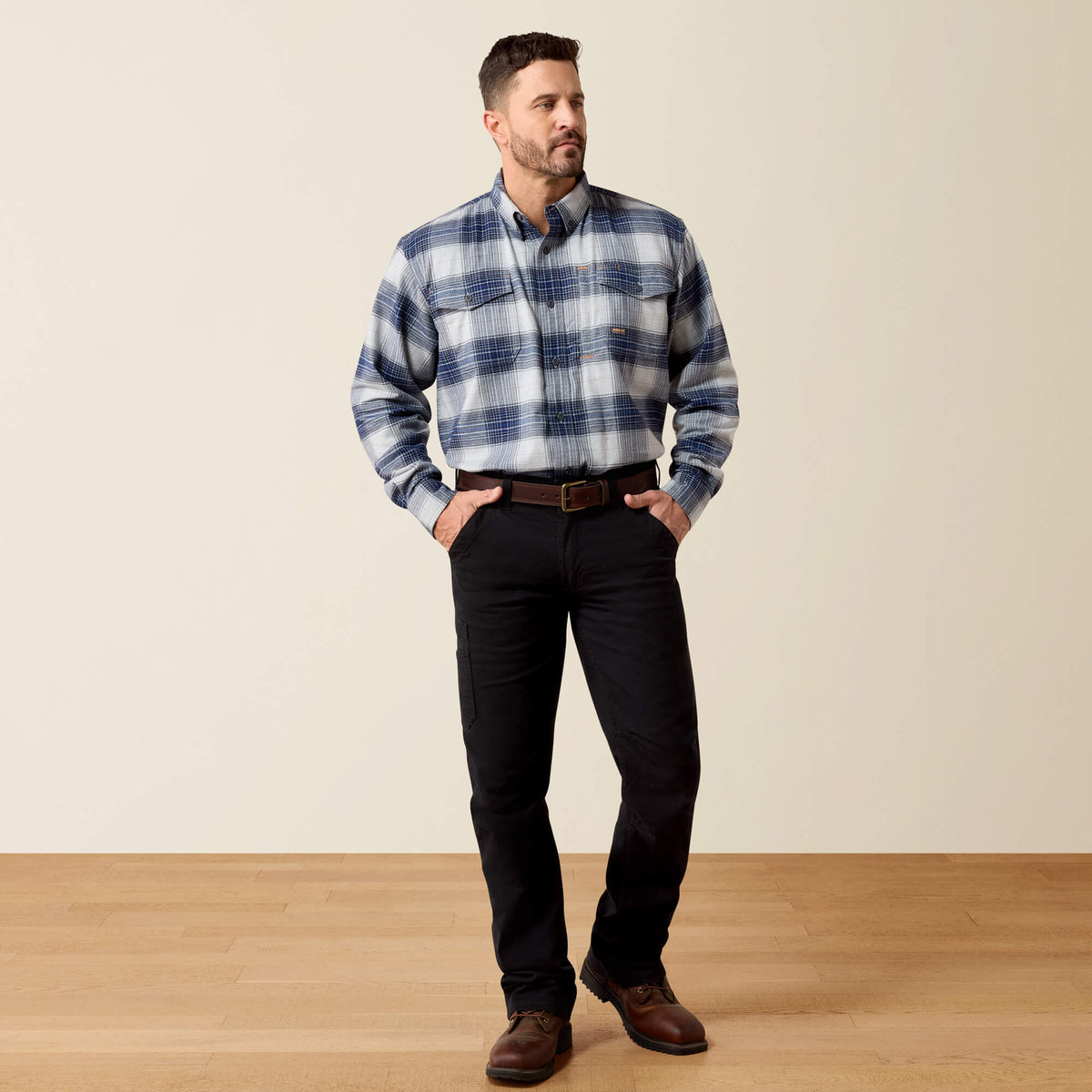 Rebar Flannel DuraStretch Work Shirt - US 3908