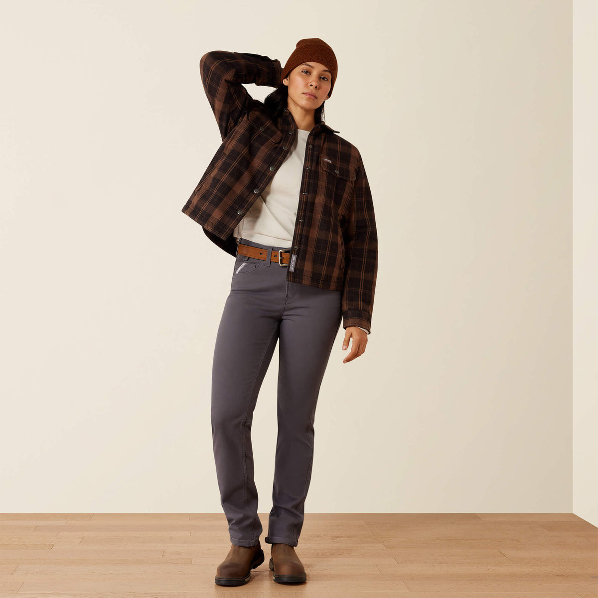 Rebar Flannel Insulated Shirt Jacket - US 1782