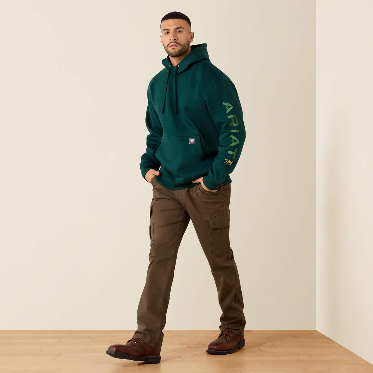 Rebar Workman Graphic Hoodie - US 5372