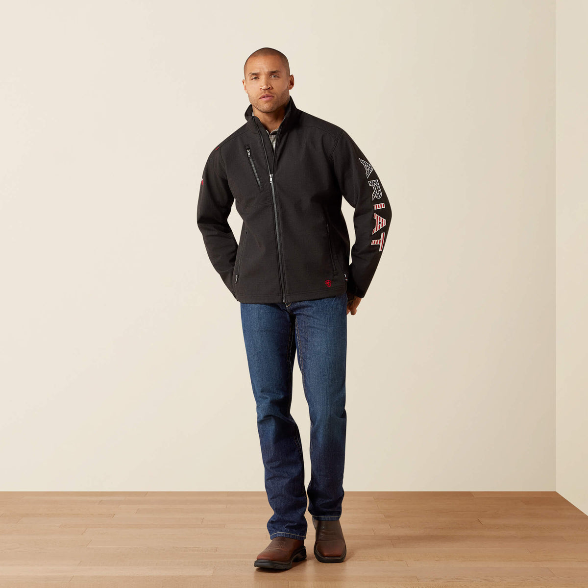 FR Team Logo Softshell Jacket - US 3482