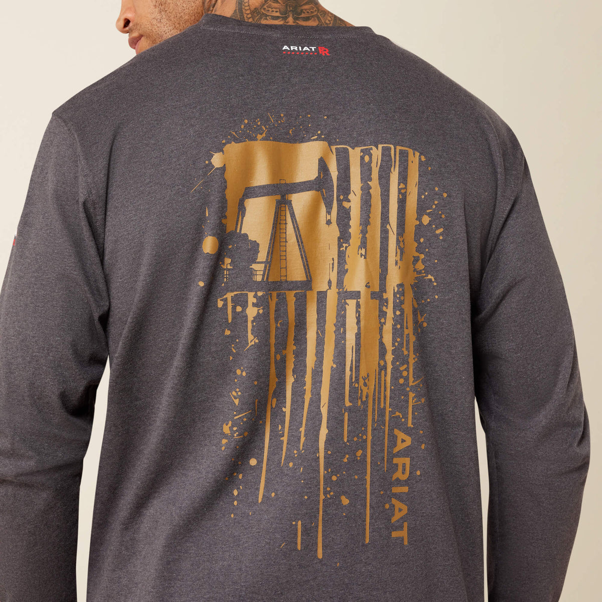 FR Air Rig Life Flag Long Sleeve T-Shirt - US 8021