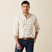 ANTIQUE WHITE PLAID