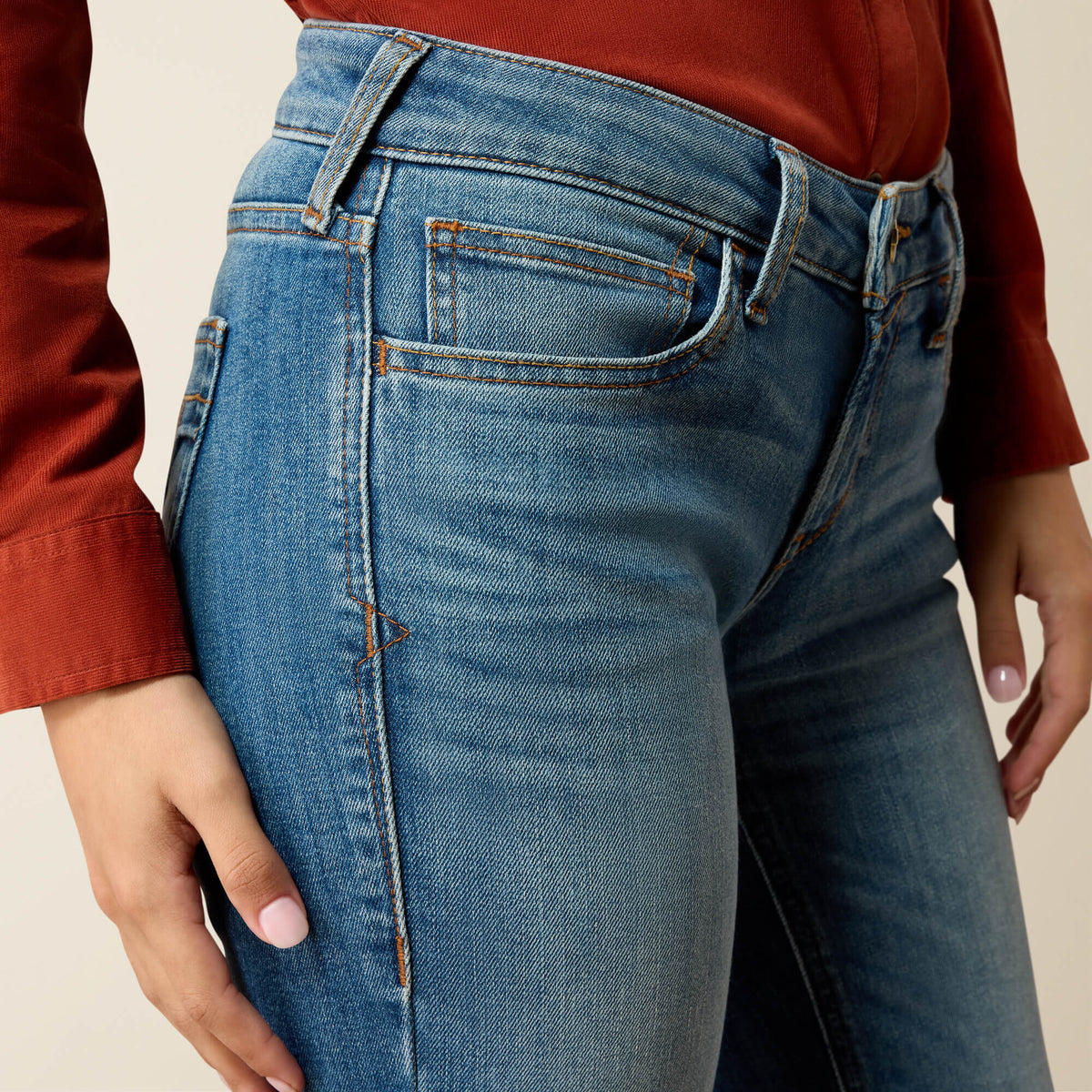 Mid Rise Fabiana Trouser Jeans - US 4351