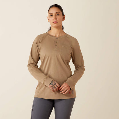 FR Air Henley Top - US 5590