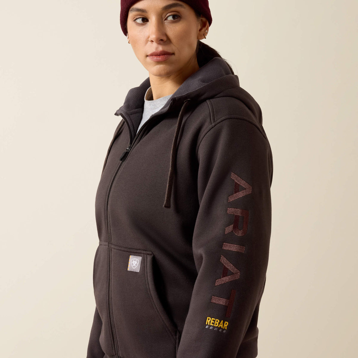 Rebar All-Weather Full Zip Hoodie - US 9541