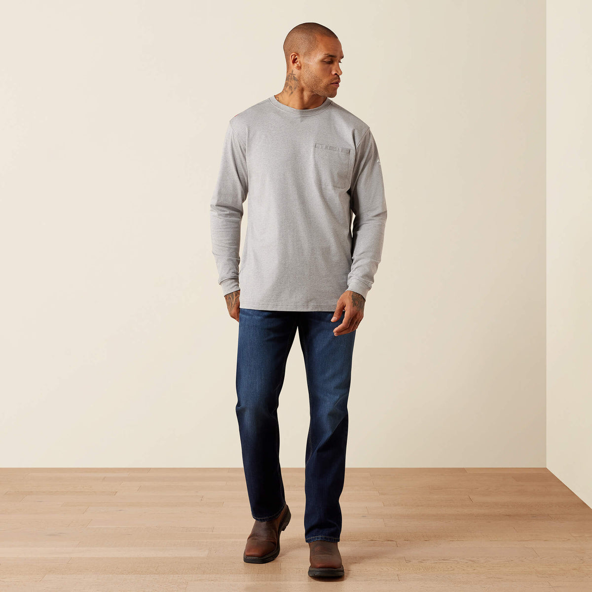 FR Air Eagle Skull Long Sleeve T-Shirt - US 7617