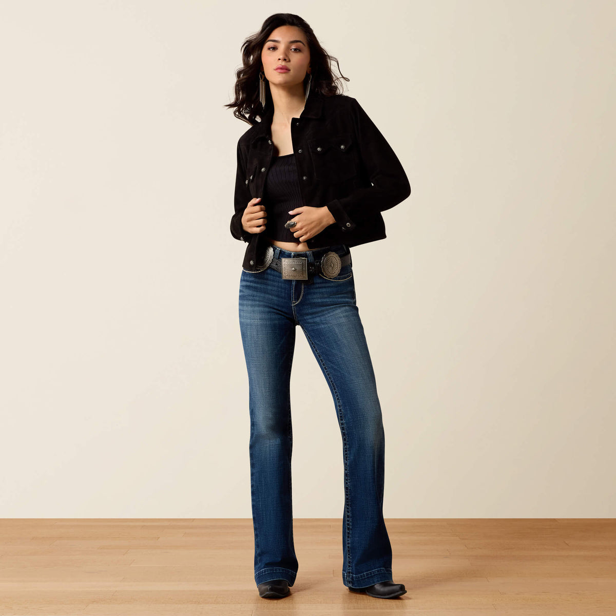 High Rise Teresa Slim Trouser Jeans - US 0527