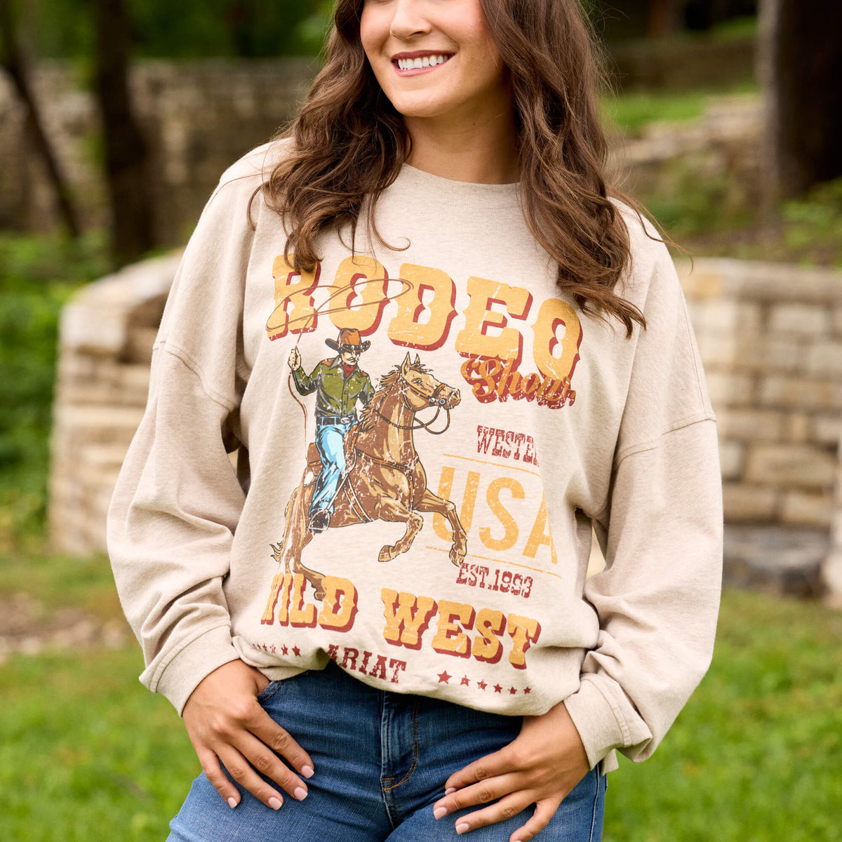 Canvas Oversized Long Sleeve T-Shirt - US 2602