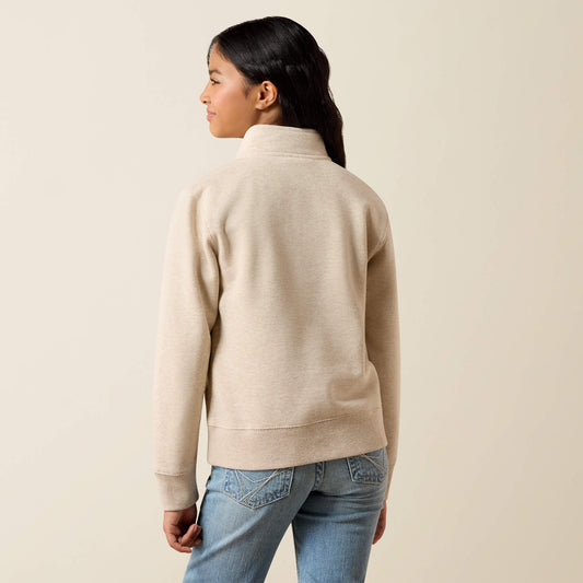 Running Wild 1/4 Zip Sweatshirt - US 7164