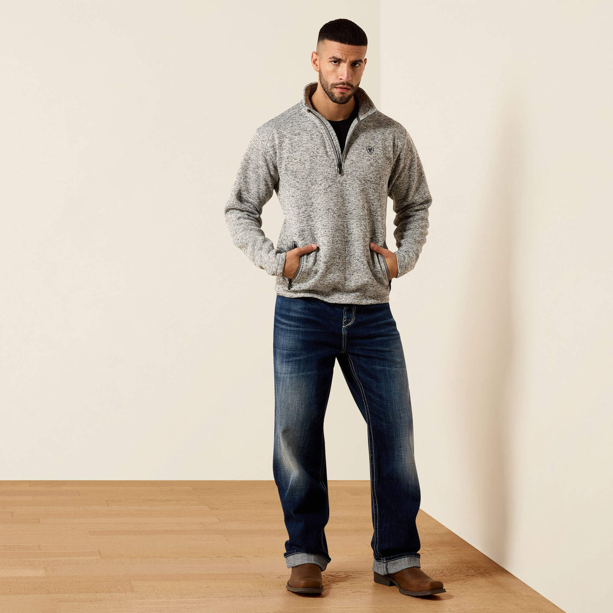 Caldwell 1/4 Zip Sweater - US 6326