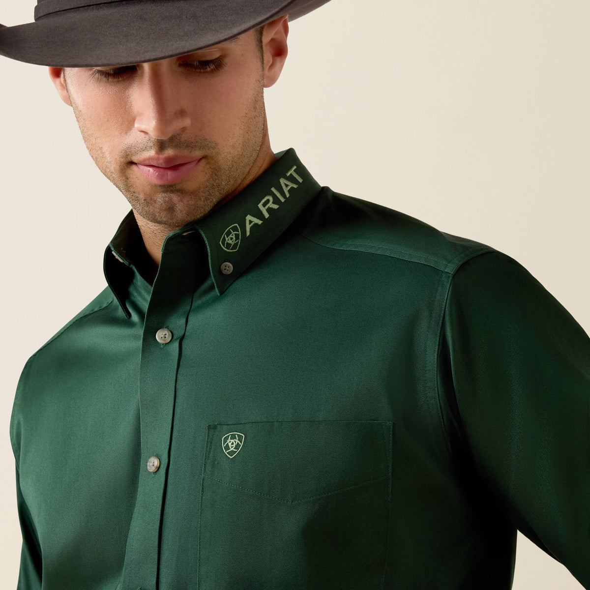 Team Logo Twill Classic Fit Shirt - US 7757