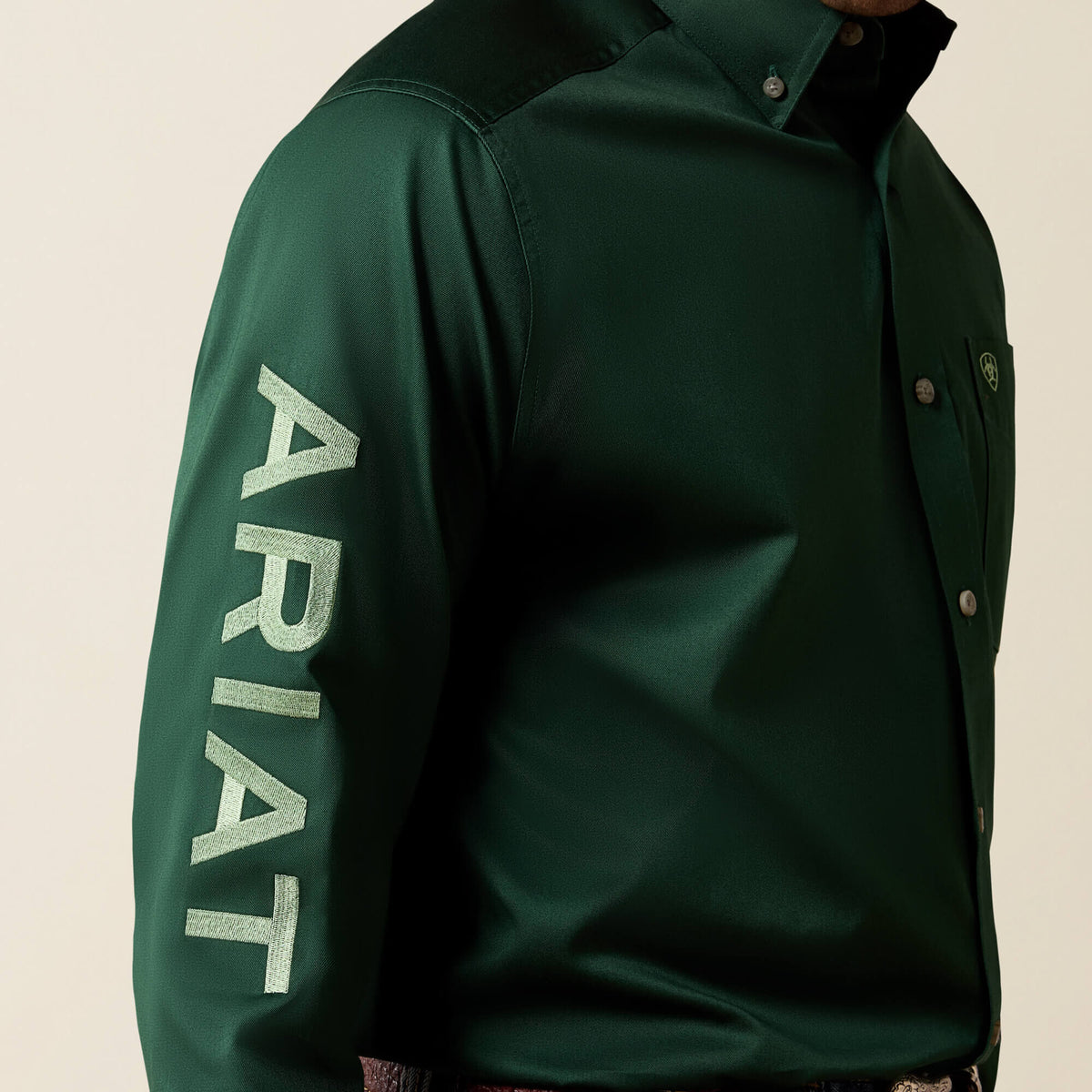 Team Logo Twill Classic Fit Shirt - US 7757