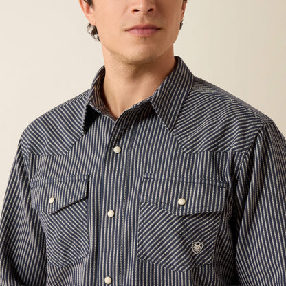 Retro Haywood Fitted Snap Shirt - US 3916