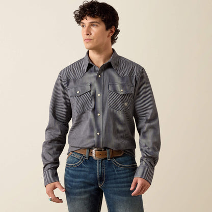 Retro Haywood Fitted Snap Shirt - US 3916