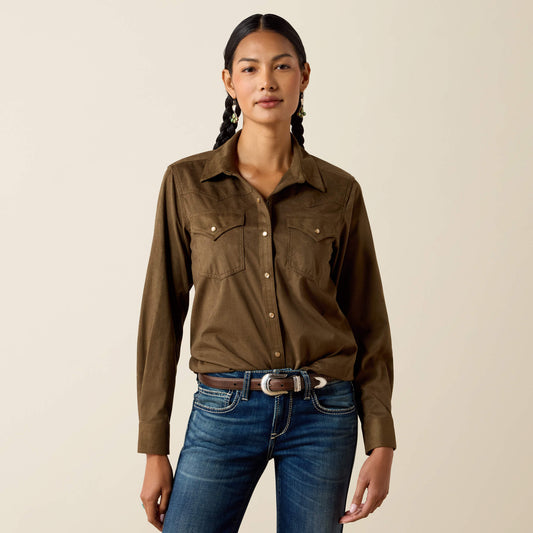 Autumn Drift Western Snap Shirt - US 7304