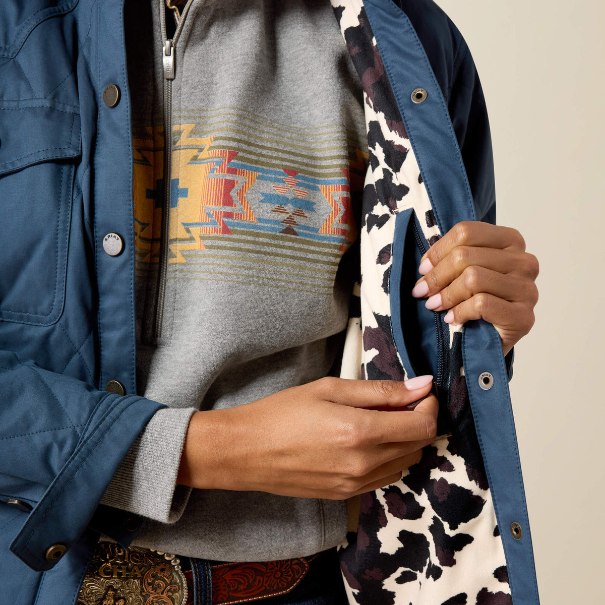 Grizzly Quilted Barn Jacket - US 7789