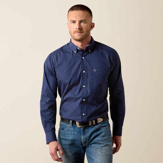Wrinkle Free Wes Classic Fit Shirt - US 7978