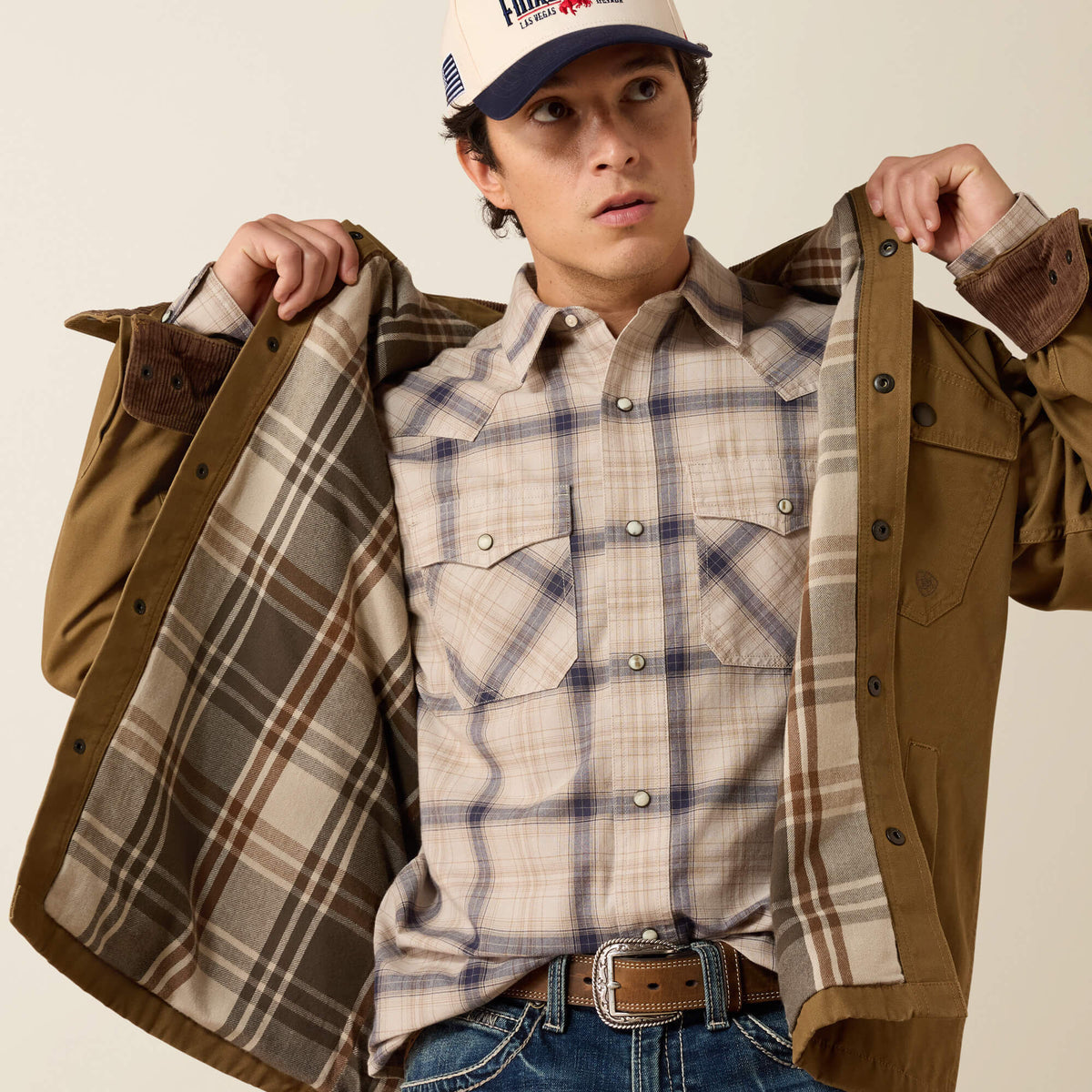 Retro Canvas Shirt Jacket - US 5934
