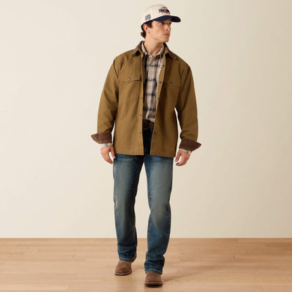 Retro Canvas Shirt Jacket - US 5934