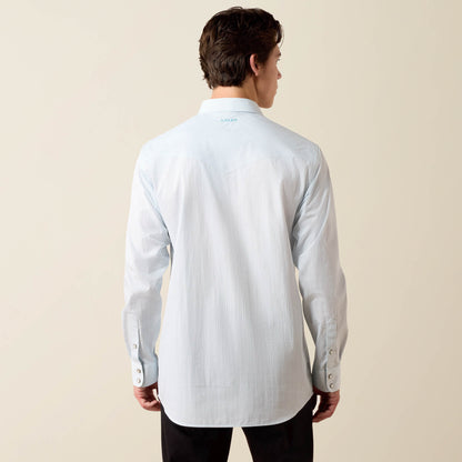 Wrinkle Free Brennon Fitted Snap Shirt - US 0711