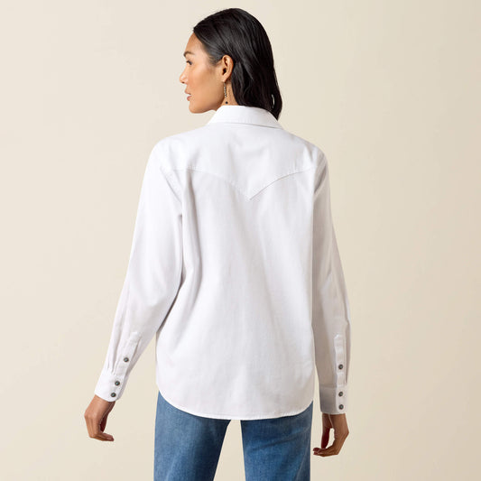 Silver Horizon Western Snap Shirt - US 3782