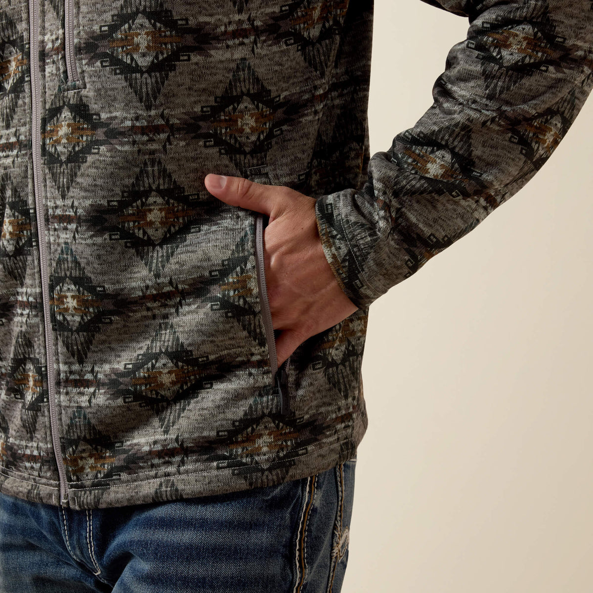 Caldwell Full Zip Sweater - US 6530