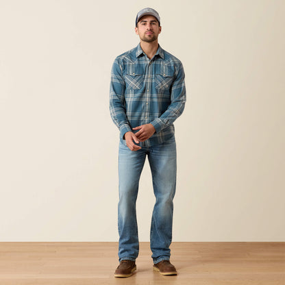 Retro Herron Fitted Snap Shirt - US 0705
