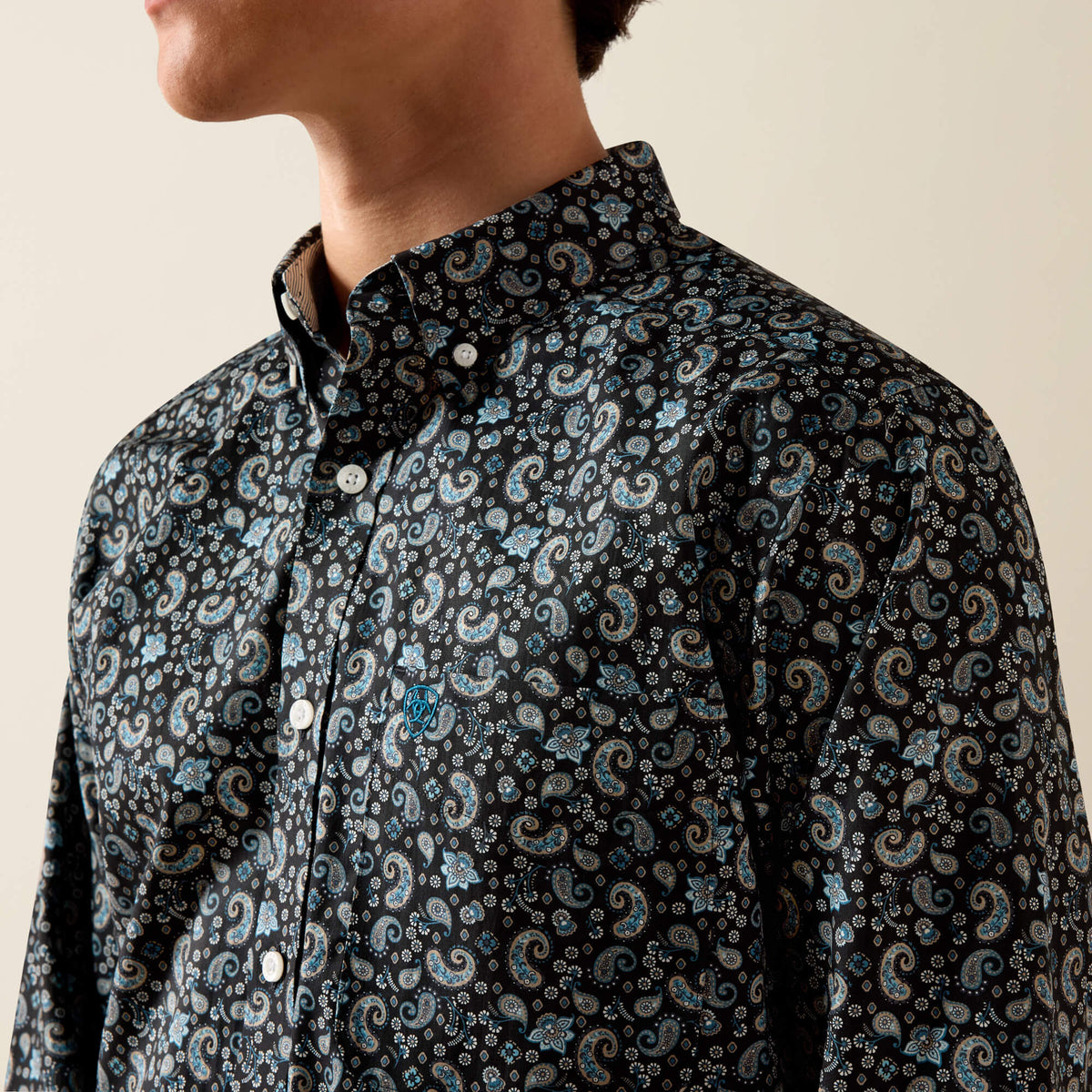 Wrinkle Free Barrette Fitted Shirt - US 6606