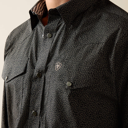 Wrinkle Free Braven Fitted Snap Shirt - US 6152