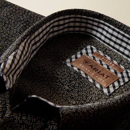 Wrinkle Free Braven Fitted Snap Shirt - US 6152