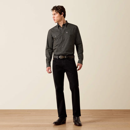 Wrinkle Free Braven Fitted Snap Shirt - US 6152