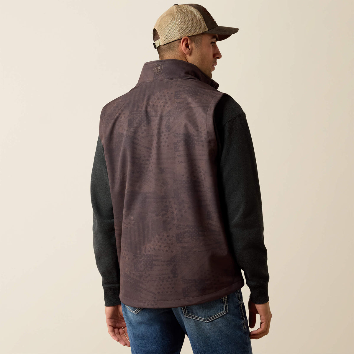 Patriot Flag Softshell Vest - US 9049