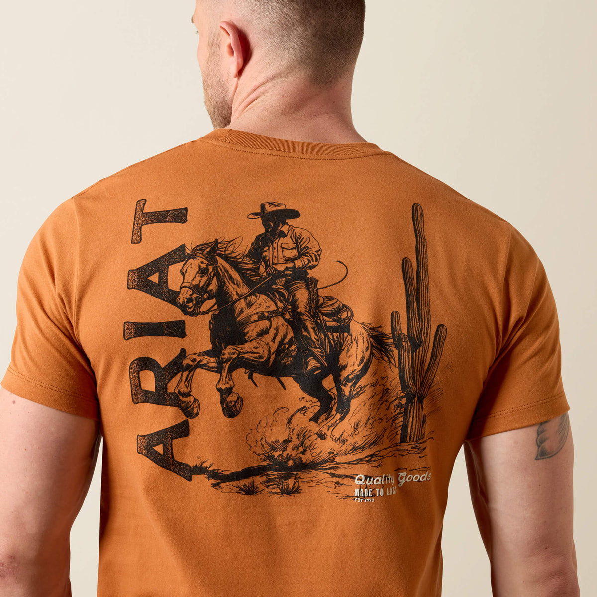 Ariat Tobacco Tough T-Shirt - US 4550
