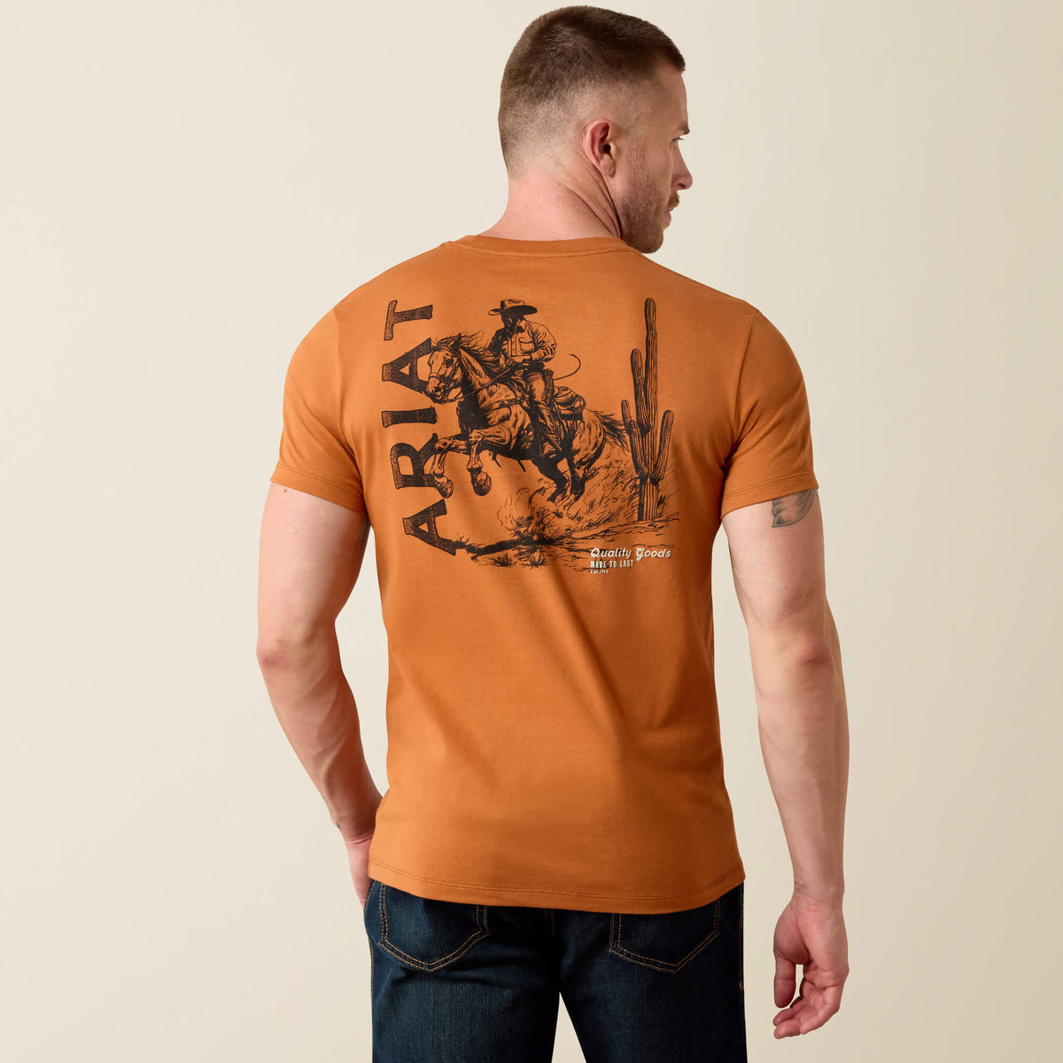 Ariat Tobacco Tough T-Shirt - US 4550