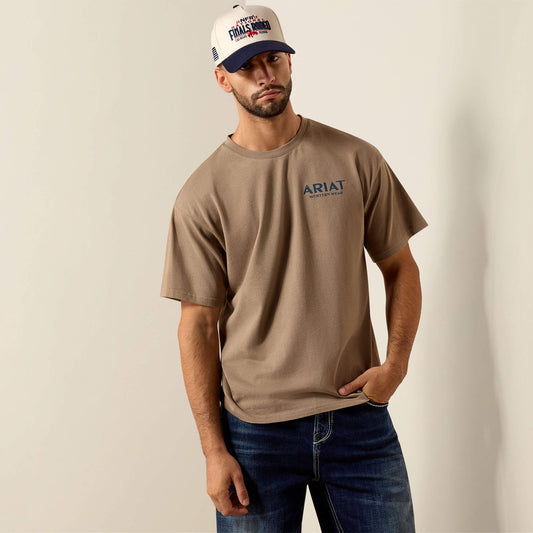 Ariat Real Cowboy ToughStock Boxy T-Shirt - US 3045