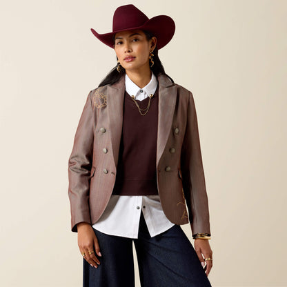 Herringbone Blazer - US 2975