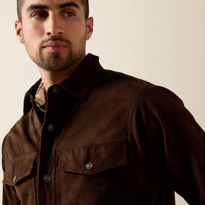 Bench Made Goat Suede Shirt Jacket - US 4889