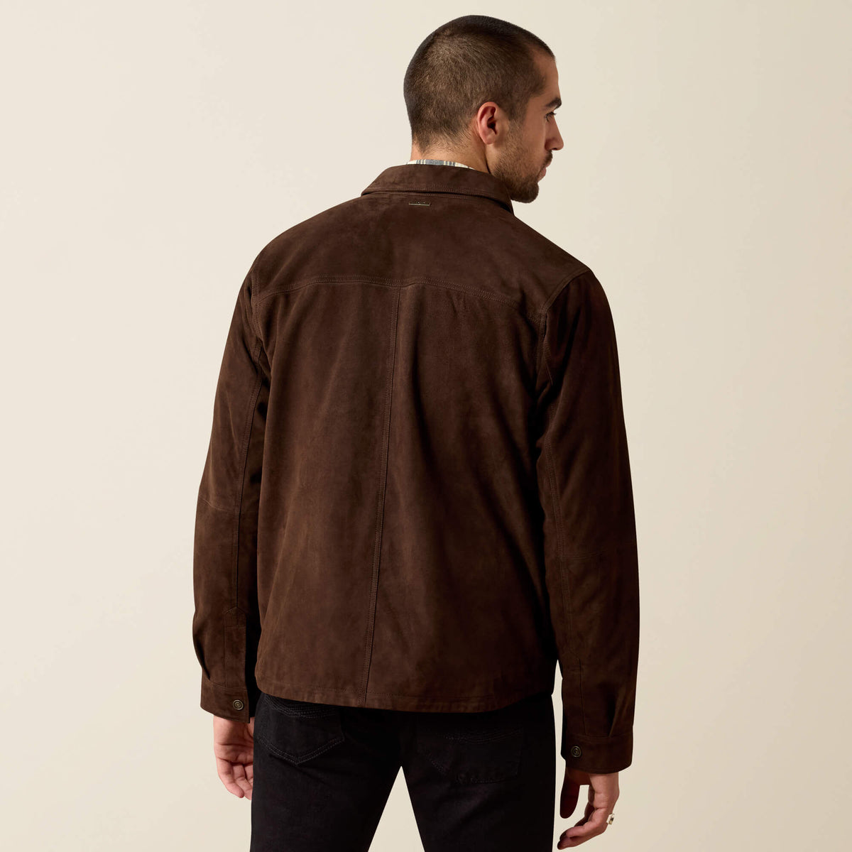 Bench Made Goat Suede Shirt Jacket - US 4889