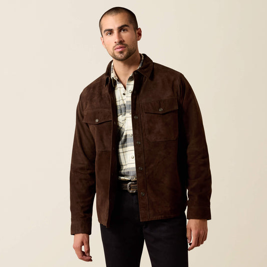 Bench Made Goat Suede Shirt Jacket - US 4889