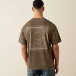 Ariat Buffalo Bandana ToughStock Boxy T-Shirt - US 7436