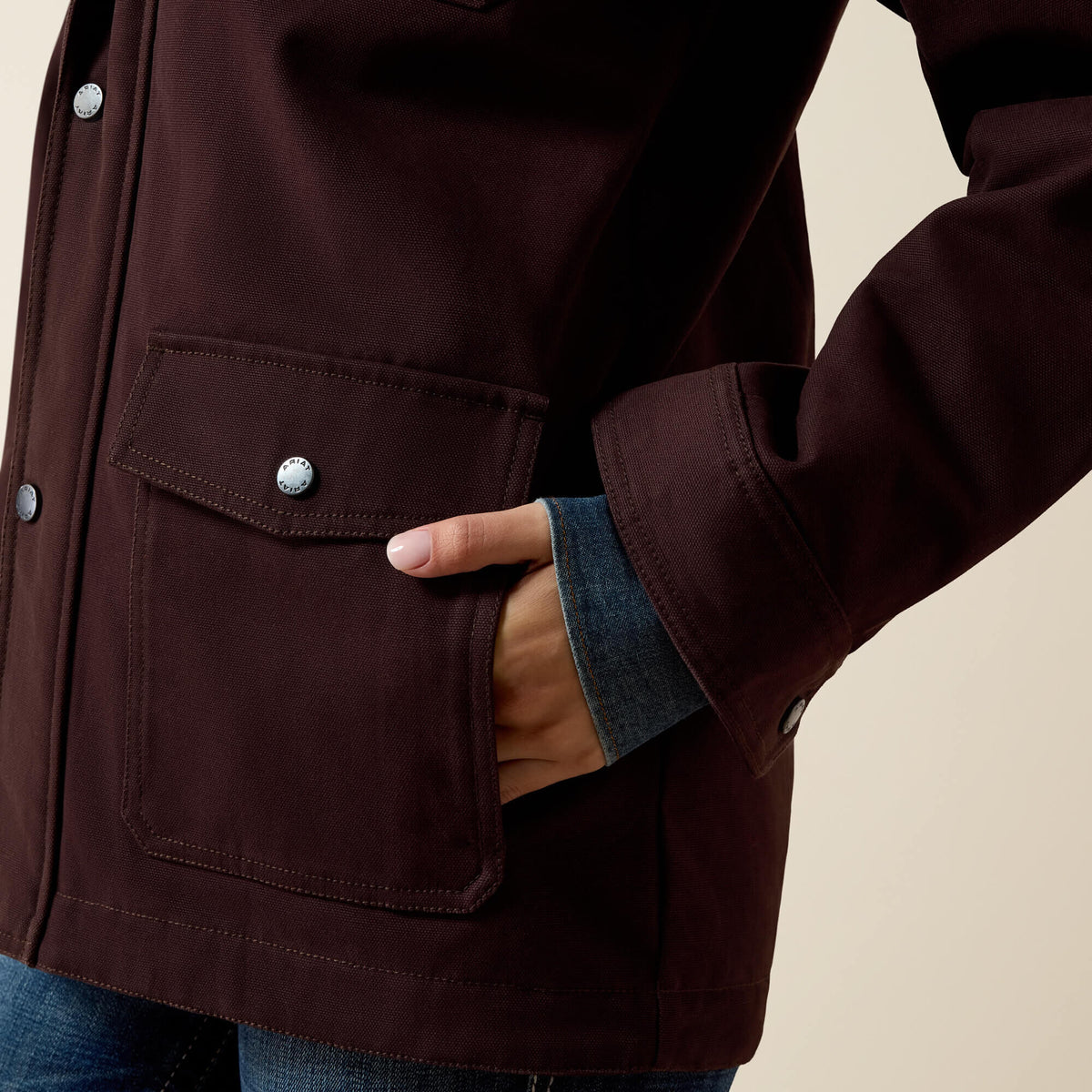 Western Canvas Chore Jacket - US 1087